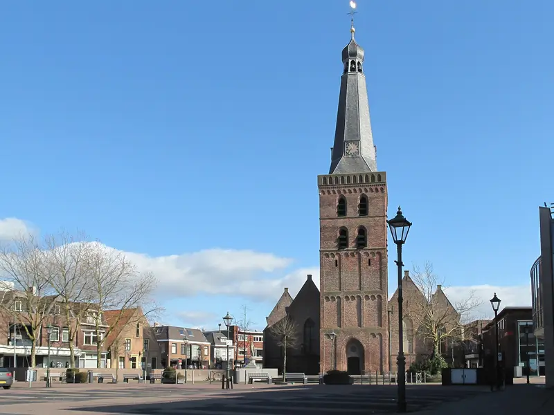 De Oude Kerk in het centrum van Barneveld