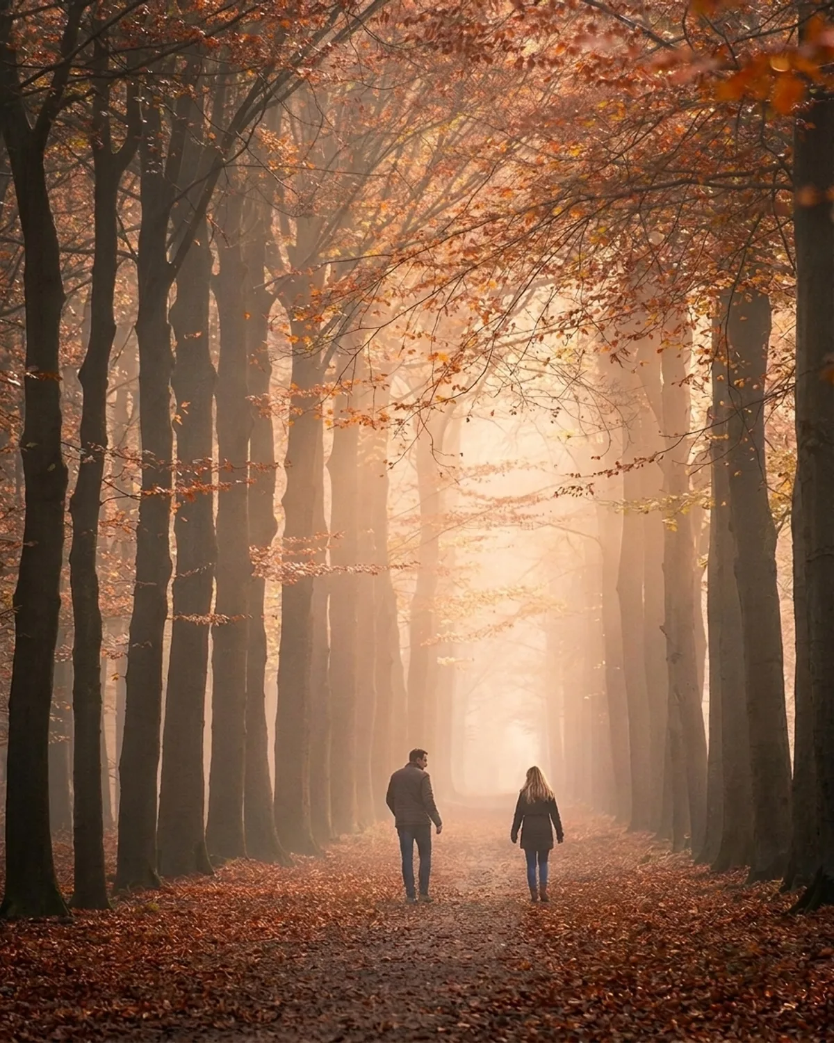 Het Baarnse bos, kenmerkend voor de natuurlijke omgeving rond Baarn en Lage Vuursche